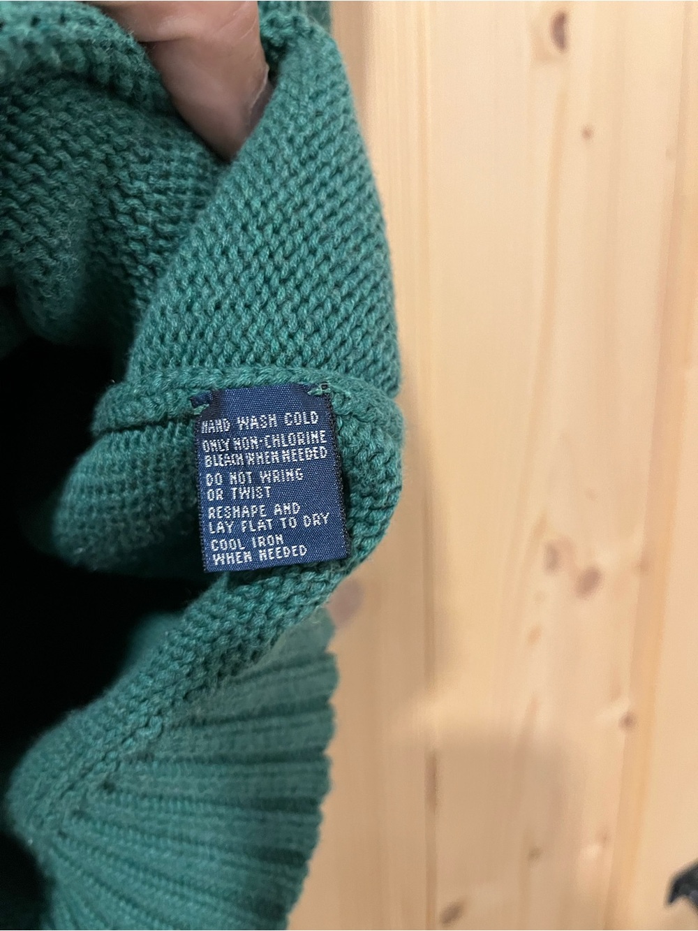 Ralph Lauren Polo Green Cotton Sweater Vest XL Men’s Classic Knit 🐎 - Picture 6 of 9